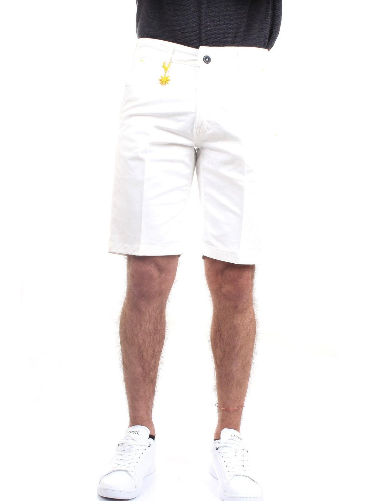 MANUEL RITZ Bermuda Men's White - DYED BERMUDA