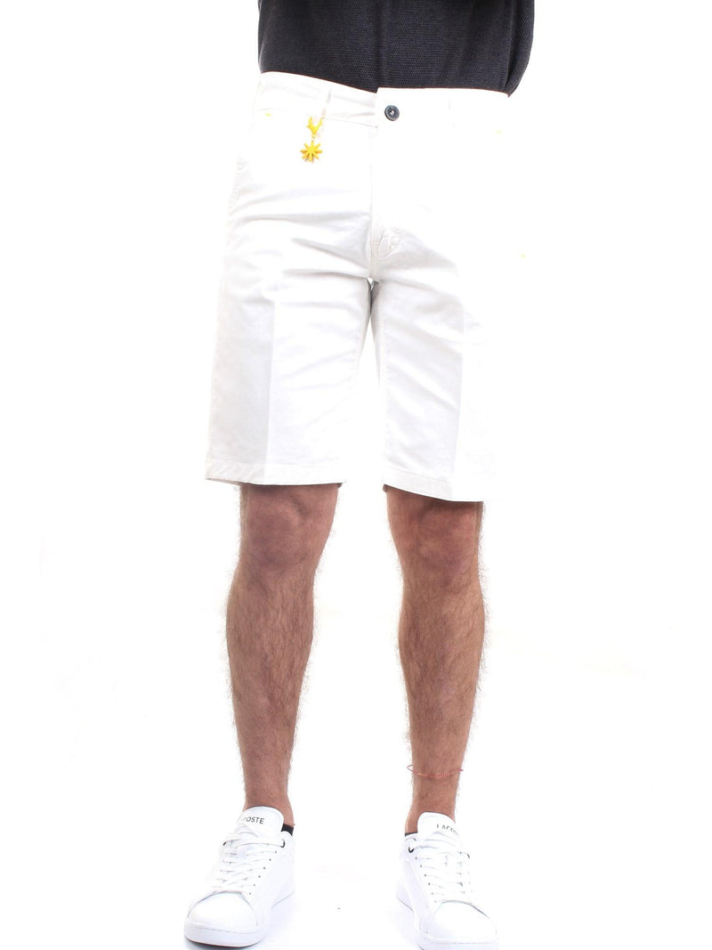 MANUEL RITZ Bermuda Men's White - DYED BERMUDA