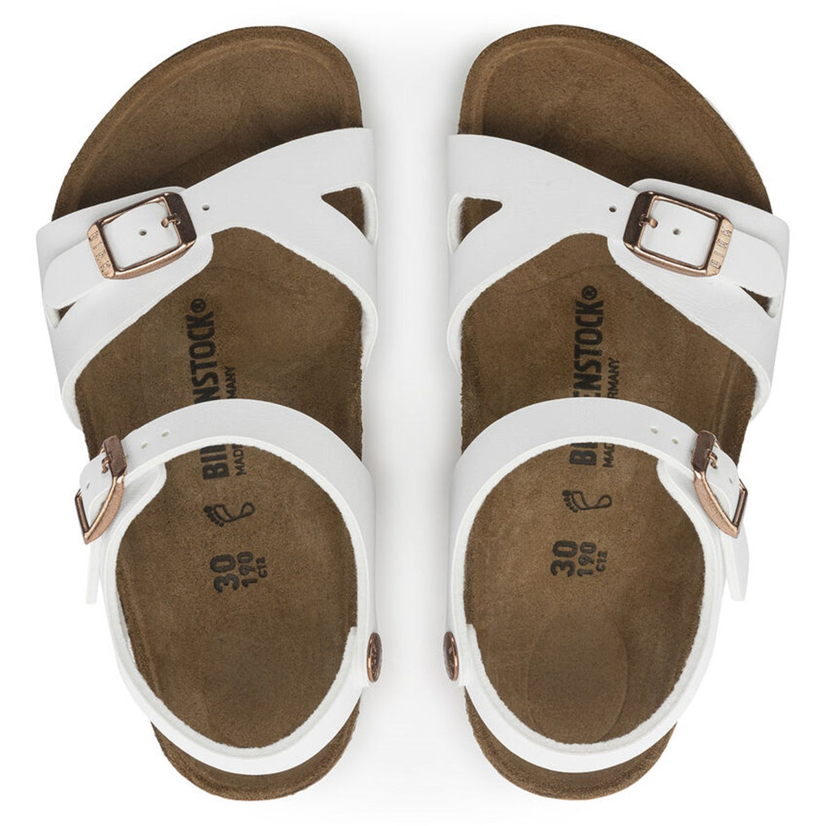 BIRKENSTOCK Sandali Bambina Bianco - RIO KIDS