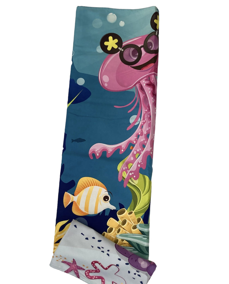 F**K Unisex Purple Beach Towel - MOOD MARINE