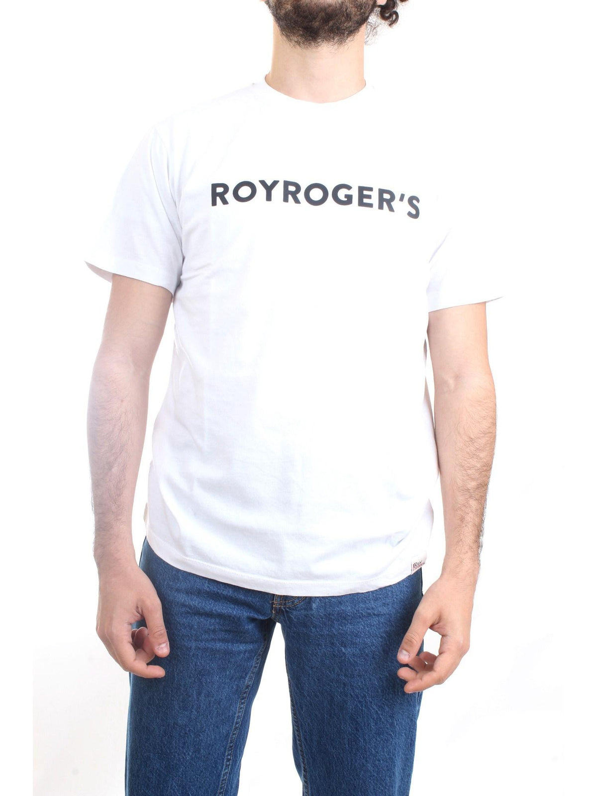 ROY ROGER'S Men's White T-Shirt - RRU220