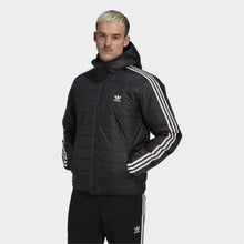 ADIDAS ORIGINALS Unisex Down Jacket Black - PAD HOODED PUFF