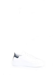 DATE Women's White Sneakers - SFERA PATENT WHITE-BLACK