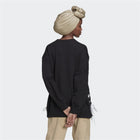 ADIDAS ORIGINALS Felpa Donna Nero - LACED CREW