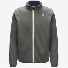 K-WAY Men's Military Green Sweatshirt - PASCAL POLAR