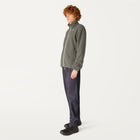 K-WAY Men's Military Green Sweatshirt - PASCAL POLAR