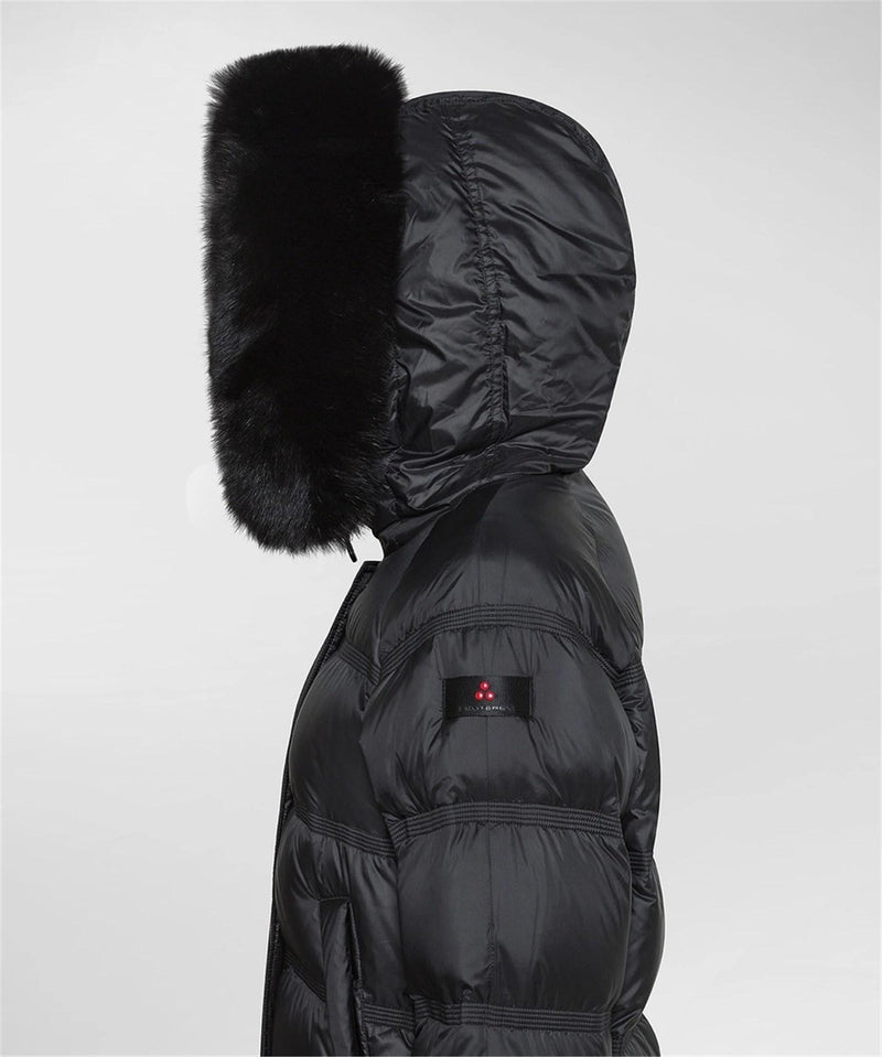 PEUTEREY Piumino Donna Nero - TAKAN MQ 02 FUR