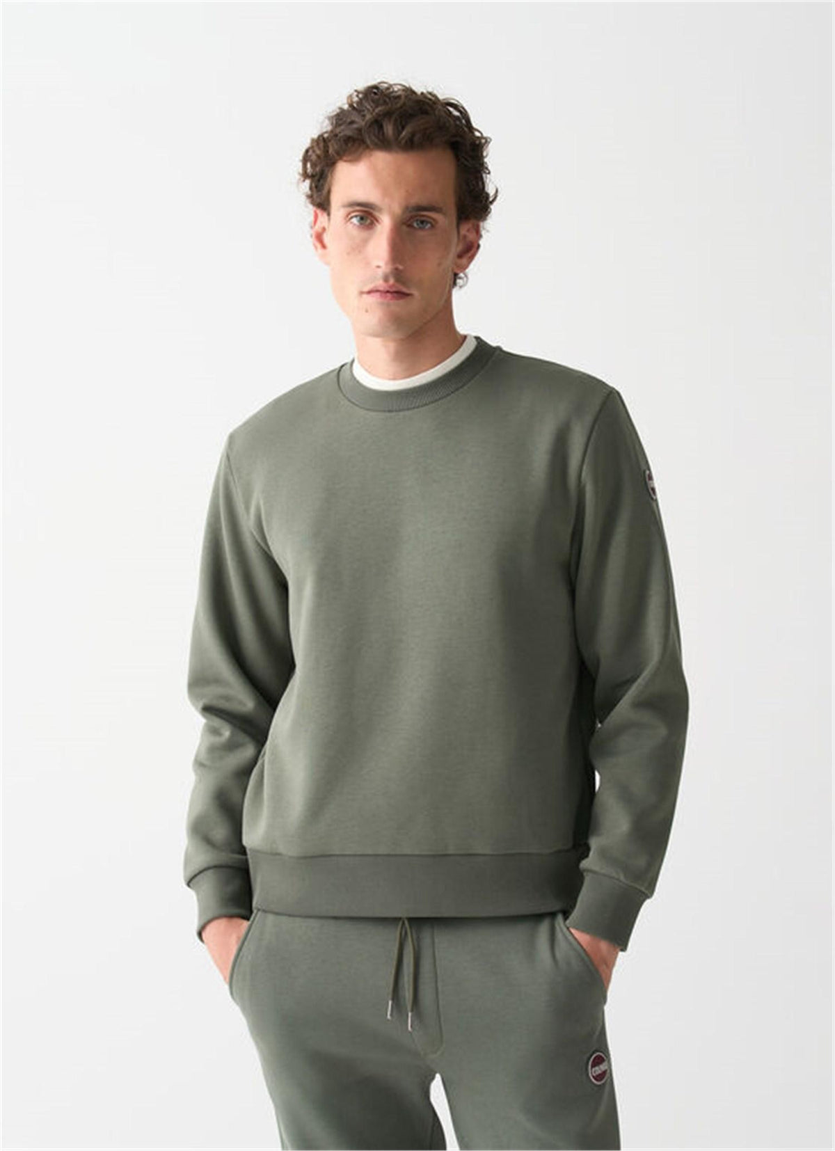 COLMAR ORIGINALS Men's Green Sweatshirt - SWEATSHIRT 8232