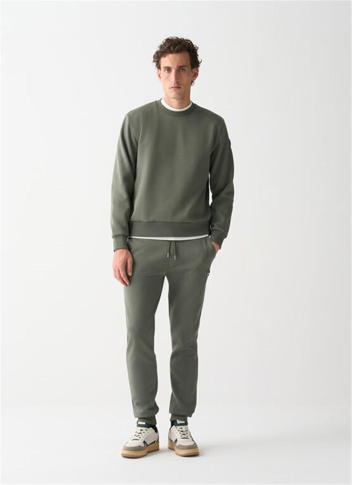 COLMAR ORIGINALS Men's Green Sweatshirt - SWEATSHIRT 8232