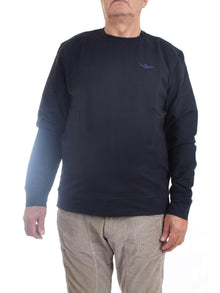 AERONAUTICA MILITARE Men's Blue Sweatshirt - CREW NECK SWEATSHIRT