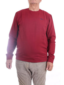 AERONAUTICA MILITARE Men's Bordeaux Sweatshirt - CREW NECK SWEATSHIRT