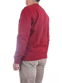 AERONAUTICA MILITARE Men's Bordeaux Sweatshirt - CREW NECK SWEATSHIRT