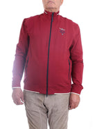 AERONAUTICA MILITARE Men's Burgundy Sweatshirt - Frecce Tricolori Sweatshirt