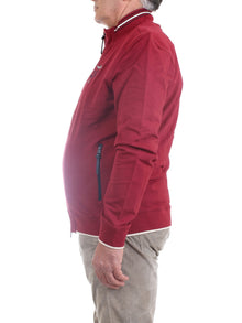 AERONAUTICA MILITARE Men's Burgundy Sweatshirt - Frecce Tricolori Sweatshirt