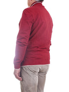 AERONAUTICA MILITARE Men's Burgundy Sweatshirt - Frecce Tricolori Sweatshirt