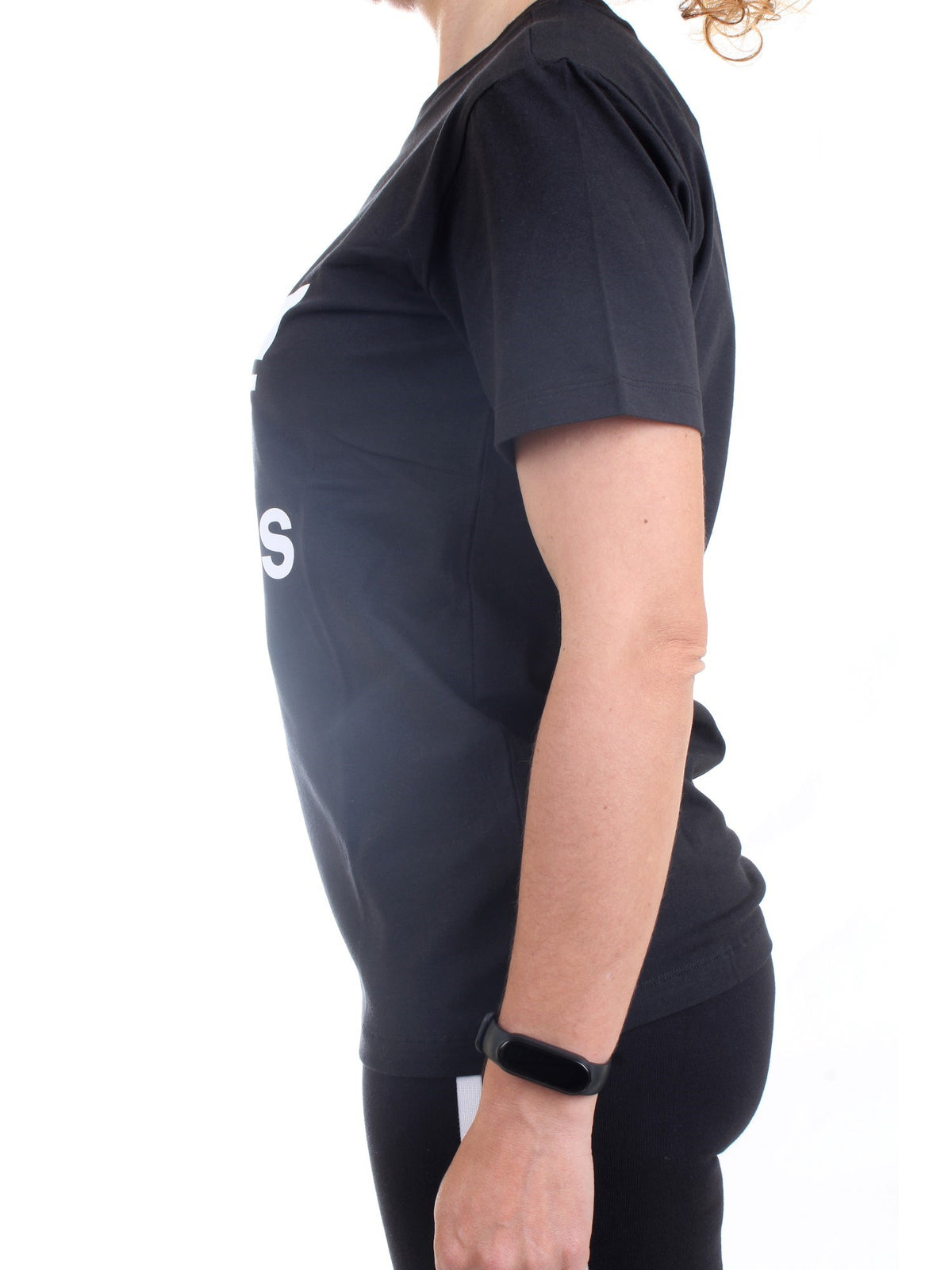 ADIDAS ORIGINALS T-Shirt Donna Nero - ADICOLOR CLASSIC TREFOIL