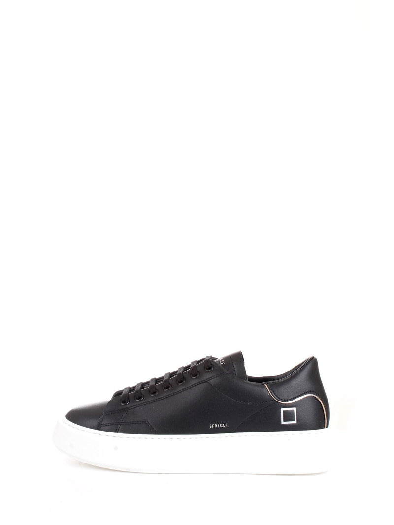 DATE Women's Sneakers Black - SFERA CALF
