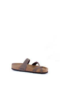 BIRKENSTOCK Brown Unisex Sandals - MAYARI
