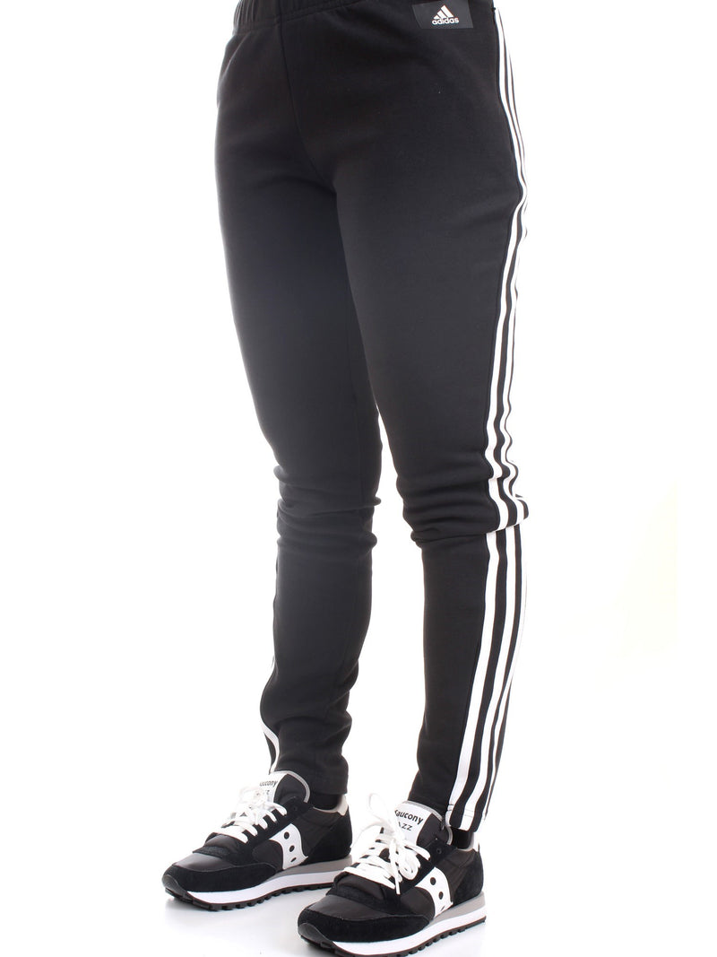 ADIDAS PERFORMANCE Pantaloni Donna Nero - SPORTSWEAR FUTURE ICONS 3-STRIPES SKINNY