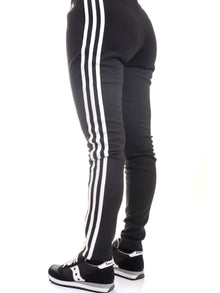 ADIDAS PERFORMANCE Pantaloni Donna Nero - SPORTSWEAR FUTURE ICONS 3-STRIPES SKINNY