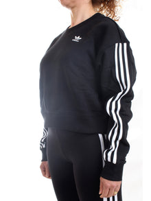 ADIDAS ORIGINALS Women's Sweatshirt Black - ADICOLOR CLASSICS