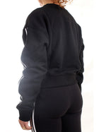 ADIDAS ORIGINALS Women's Sweatshirt Black - ADICOLOR CLASSICS