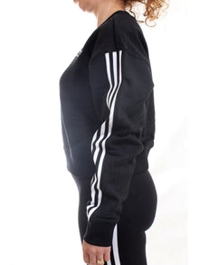 ADIDAS ORIGINALS Women's Sweatshirt Black - ADICOLOR CLASSICS