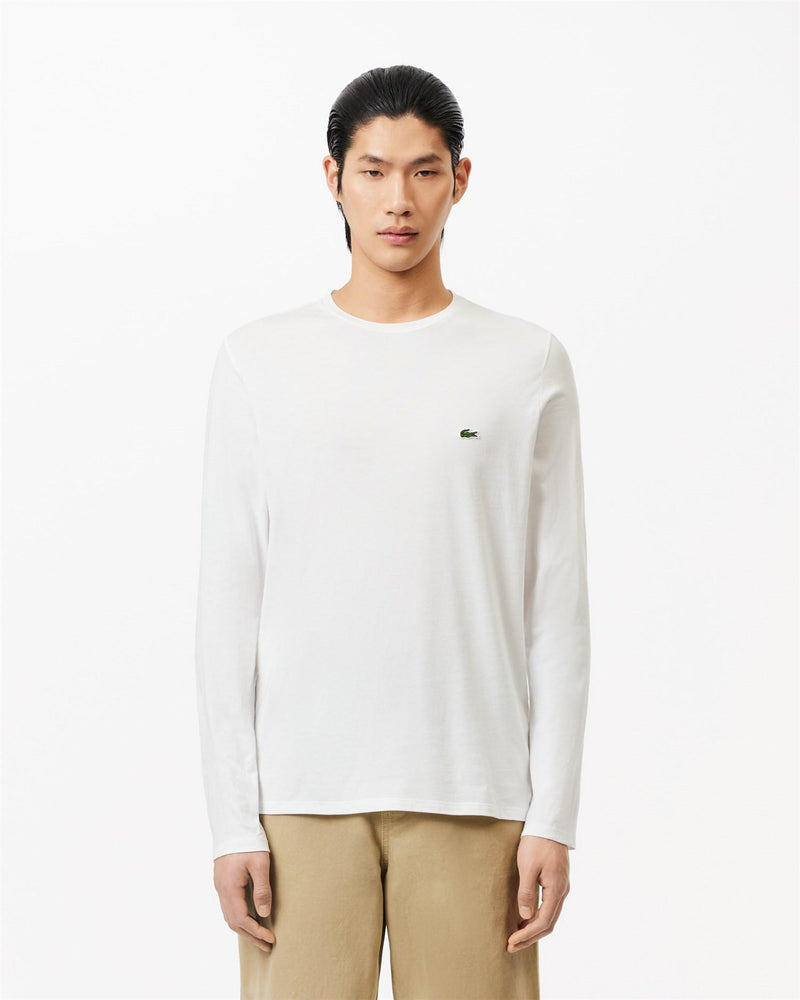 Lacoste Men's White T-Shirt - TH6712 00