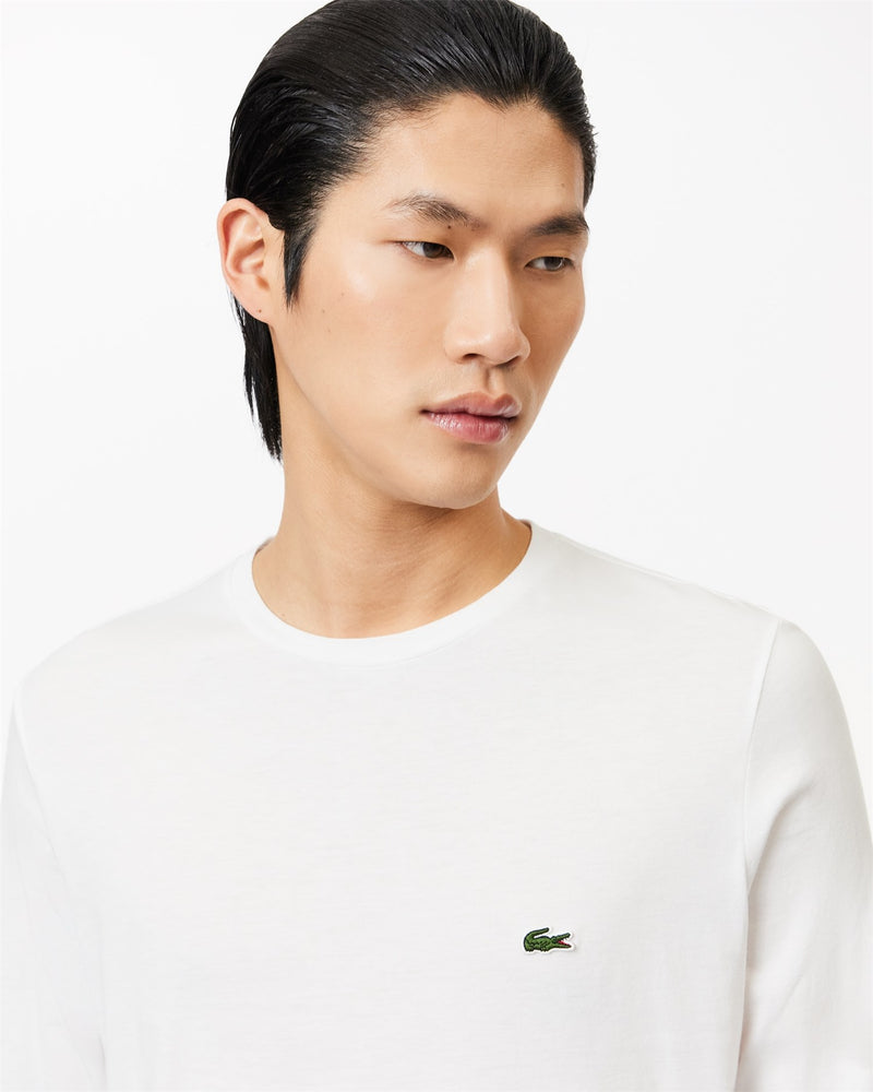 Lacoste Men's White T-Shirt - TH6712 00