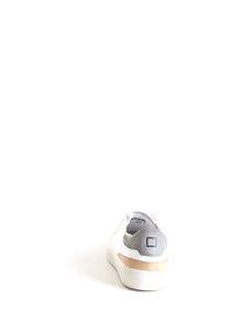 DATE Men's White Sneakers - SONICA LEATHER