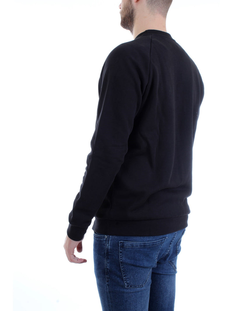 ADIDAS ORIGINALS Felpa Uomo Nero - ADICOLOR CLASSICS TREFOIL CREWNECK