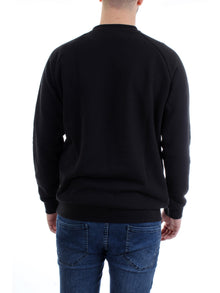 ADIDAS ORIGINALS Black Men's Sweatshirt - ADICOLOR CLASSICS TREFOIL CREWNECK