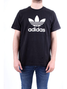 ADIDAS ORIGINALS T-Shirt Uomo Nero - ADICOLOR CLASSICS TREFOIL