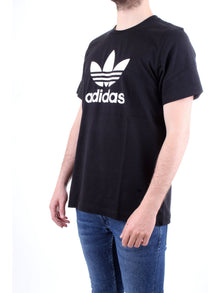 ADIDAS ORIGINALS T-Shirt Uomo Nero - ADICOLOR CLASSICS TREFOIL