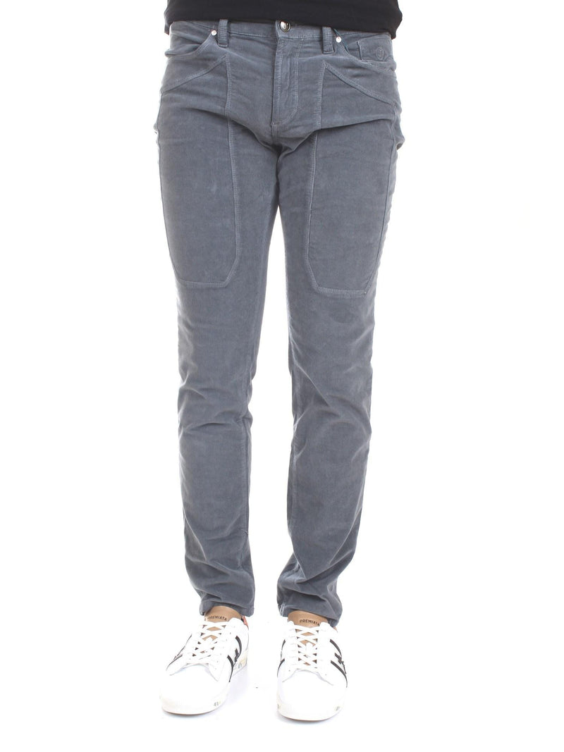 JECKERSON Men's Pants Gray - 5PKTS PATCH SLIM