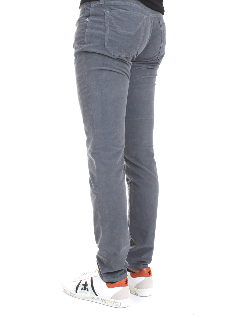 JECKERSON Men's Pants Gray - 5PKTS PATCH SLIM