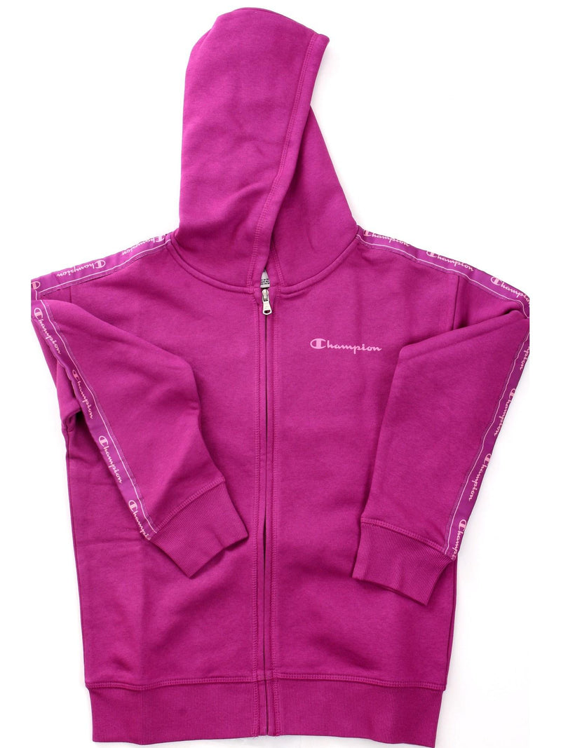 CHAMPION Felpa Bambina Viola - BTS FULL ZIP