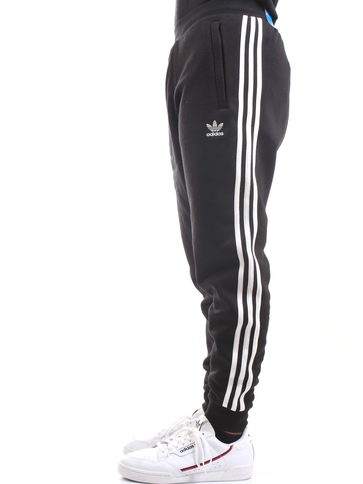 ADIDAS ORIGINALS Men's Pants Black - ADICOLOR CLASSICS 3-STRIPES