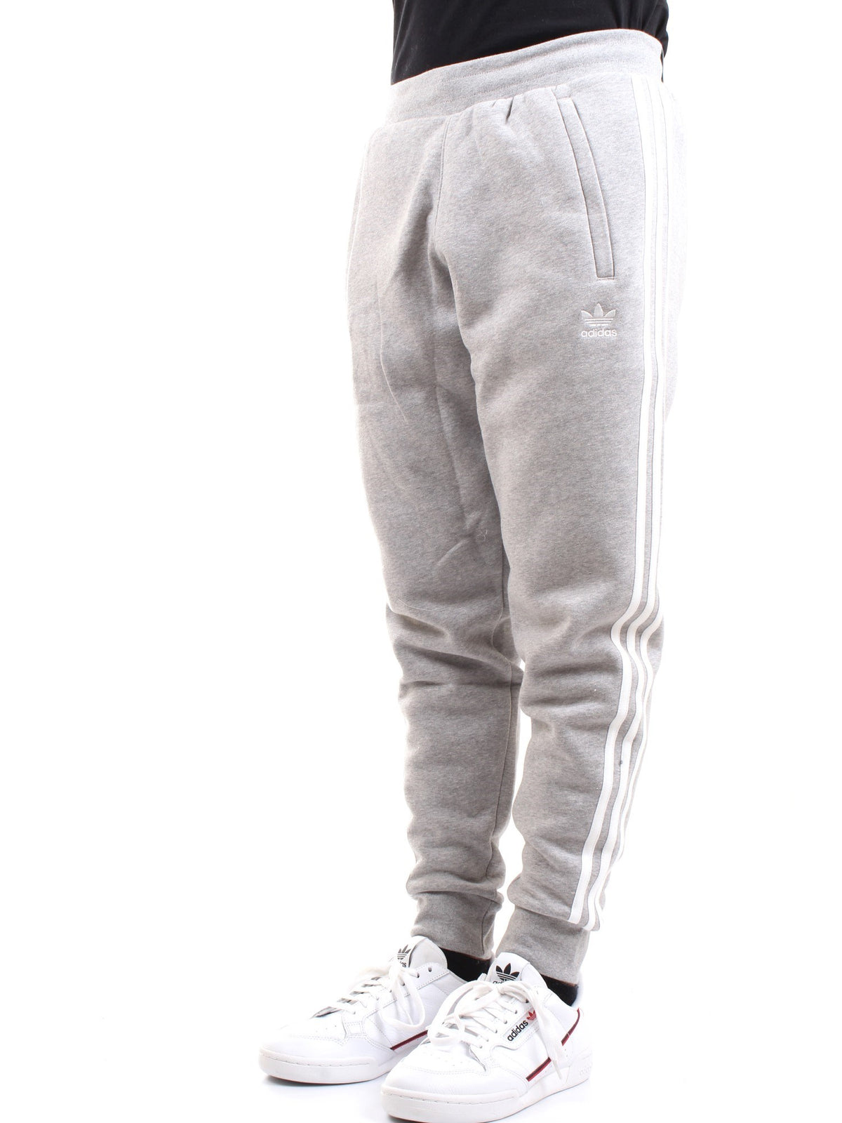 ADIDAS ORIGINALS Men's Pants Grey - ADICOLOR CLASSIC 3-STRIPES