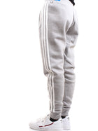 ADIDAS ORIGINALS Men's Pants Grey - ADICOLOR CLASSIC 3-STRIPES