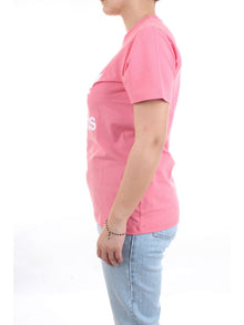 ADIDAS ORIGINALS Pink Women's T-Shirt - ADICOLOR CLASSIC TREFOIL