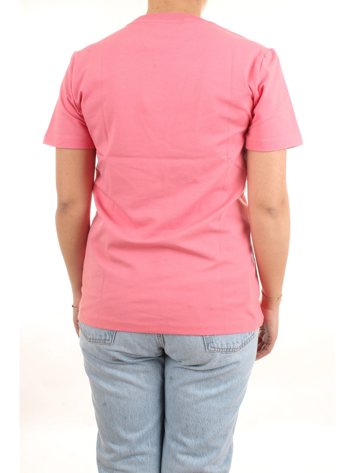 ADIDAS ORIGINALS Pink Women's T-Shirt - ADICOLOR CLASSIC TREFOIL