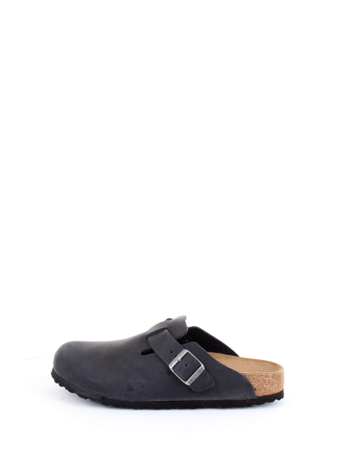 BIRKENSTOCK Unisex Slippers Black - BOSTON