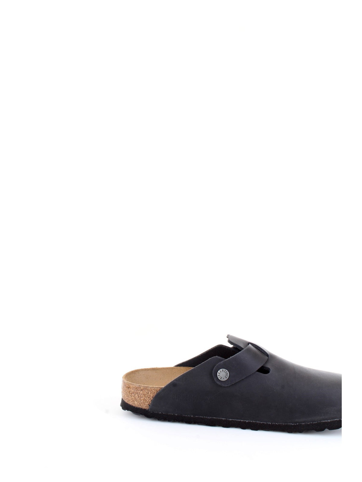 BIRKENSTOCK Unisex Slippers Black - BOSTON