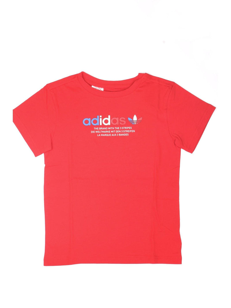 ADIDAS ORIGINALS T-Shirt Unisex junior Rosso - ADICOLOR GRAPHIC TEE
