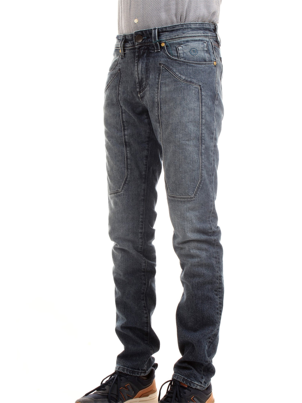 JECKERSON Blue Men's Jeans - 5 PKTS SLIM