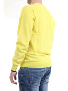SUN68 Men's Yellow Jersey - ROUND DOUBLE RIB
