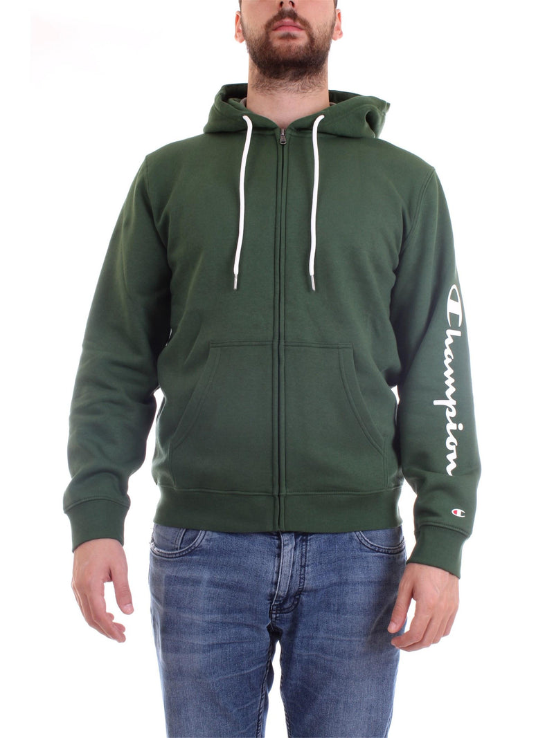 CHAMPION Men's Green Sweatshirt - 214745