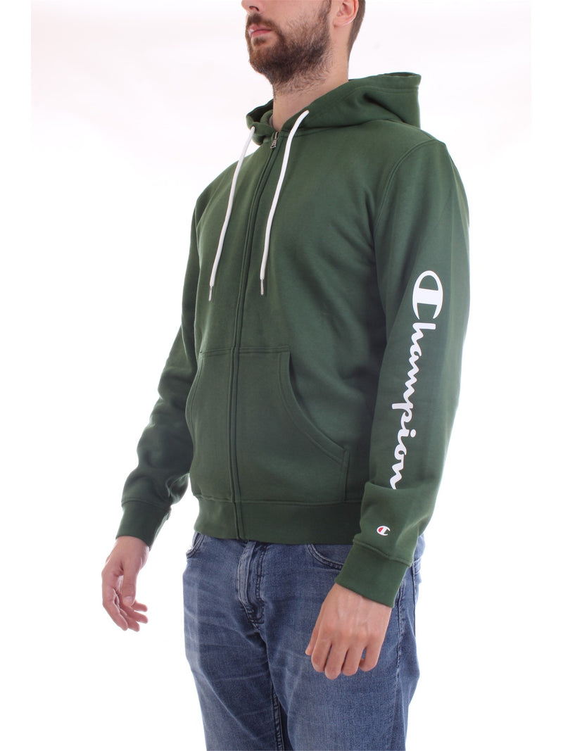 CHAMPION Men's Green Sweatshirt - 214745