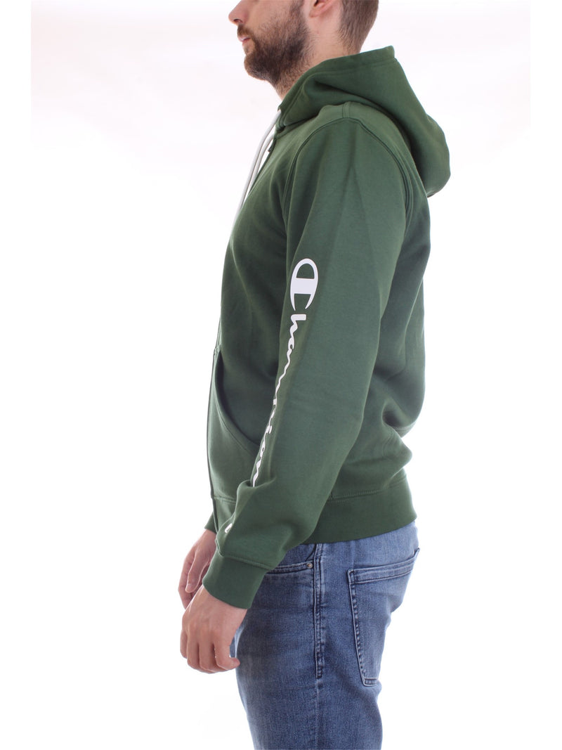 CHAMPION Men's Green Sweatshirt - 214745
